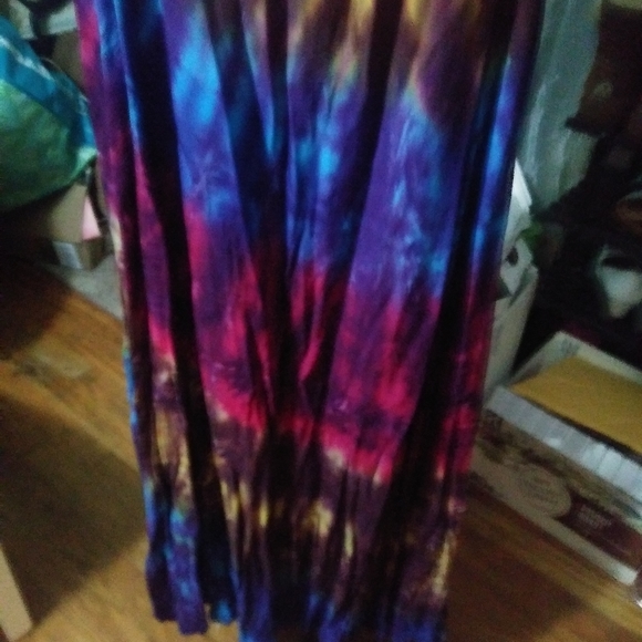 Summer tie dies sun dress - Picture 4 of 12